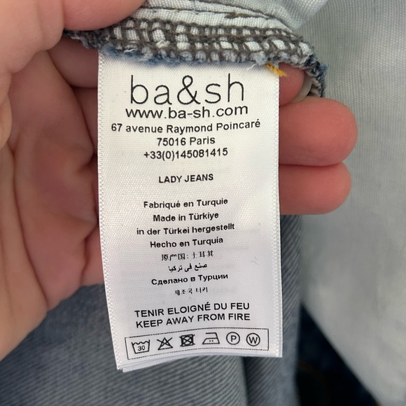 Ba&sh Wide Leg Elgo Jeans - Picture 10 of 13